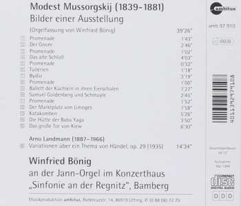 CD Modest Mussorgsky: Bilder Einer Ausstellung 264938