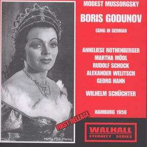 2CD Modest Mussorgsky: Boris Godunow (in Dt.spr.) 384682