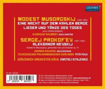 CD Modest Mussorgsky: Eine Nacht Auf Dem Kahlen Berge; Lieder Und Tänze Des Todes; Aleksandr Nevskij  189439