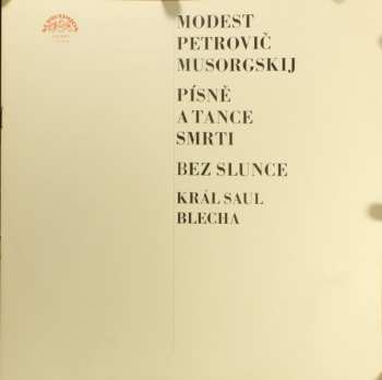 LP Modest Mussorgsky: Písně A Tance Smrti - Bez Slunce 275960