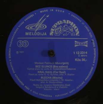 LP Modest Mussorgsky: Písně A Tance Smrti - Bez Slunce 275960