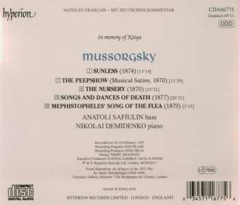 CD Modest Mussorgsky: Songs And Dances Of Death - Sunless - The Nursery - The Peepshow 180991