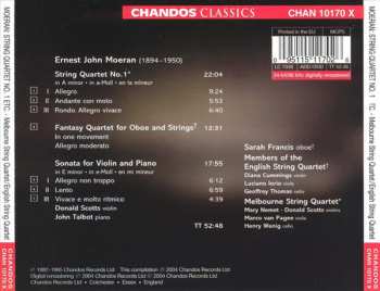 CD Ernest John Moeran: String Quartet No.1 · Fantasy Quartet · Sonata For Violin And Piano 462085