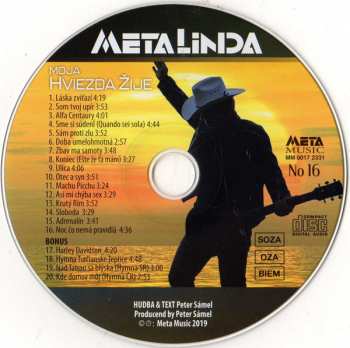 CD Metalinda: Moja Hviezda Žije (No 16) DIGI 23864