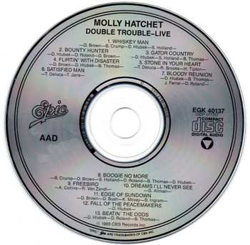 CD Molly Hatchet: Double Trouble / Live 536909