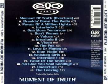 CD Electric Light Orchestra Part II: Moment Of Truth