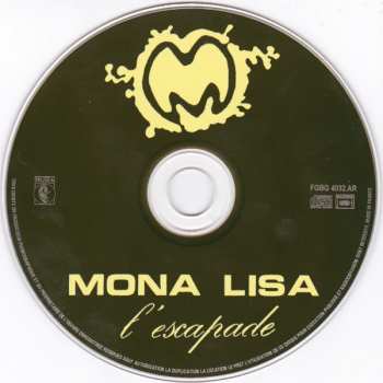 CD Mona Lisa: L'Escapade 193805