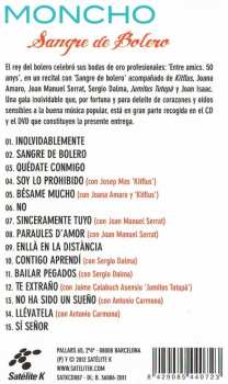 CD Moncho: Sangre De Bolero (En Concierto En El Palau De La Música) DIGI 320519