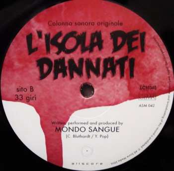 LP Mondo Sangue: L'Isola Dei Dannati LTD | NUM 416331