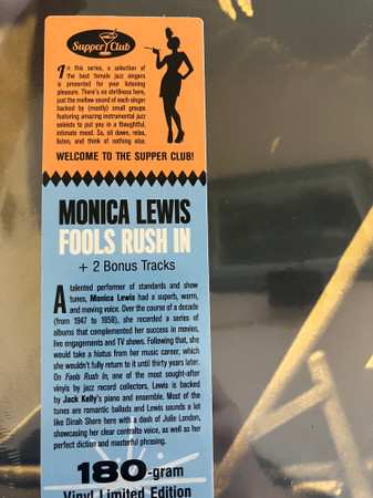 LP Monica Lewis: Fools Rush In LTD | NUM 457997