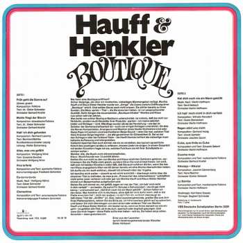 LP Monika Hauff & Klaus-Dieter Henkler: Boutique 325209