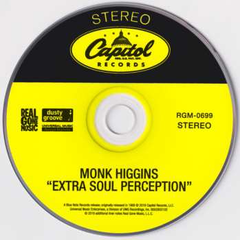 CD Monk Higgins: Extra Soul Perception 322175