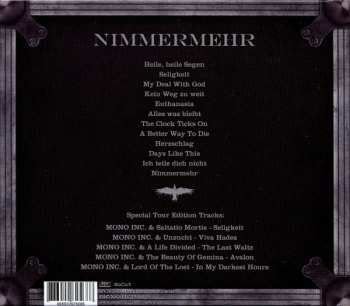 CD Mono Inc.: Nimmermehr (Tour-Edition) LTD 234343