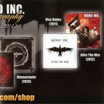 2CD Mono Inc.: The Clock Ticks On 2004 - 2014 118285