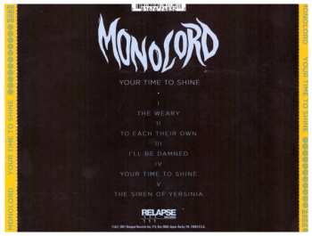 CD Monolord: Your Time To Shine 244757