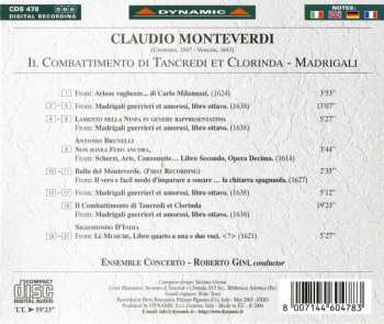 CD Claudio Monteverdi: Il Combattimento di Tancredi et Clorinda - Madrigali 446184