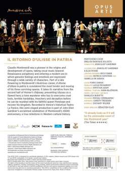 DVD Claudio Monteverdi: Il Ritorno D'Ulisse In Patria 469696