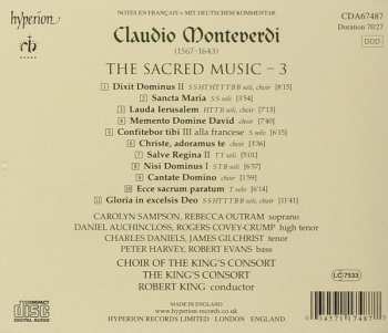 CD Claudio Monteverdi: The Sacred Music – 3 446480
