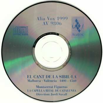 CD Montserrat Figueras: El Cant De La Sibil·la (Mallorca • València 1400-1560)  99828