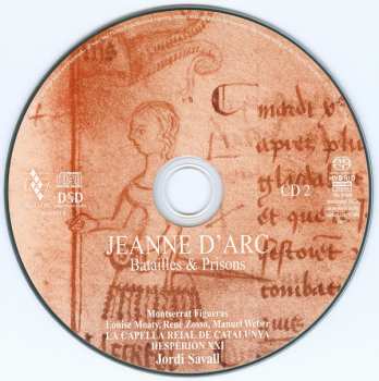 2SACD Montserrat Figueras: Jeanne D'Arc. Batailles & Prisons 460990