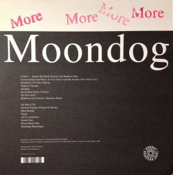 LP Moondog: More Moondog 134680
