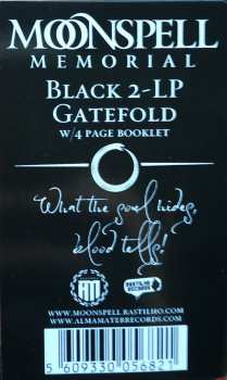 2LP Moonspell: Memorial