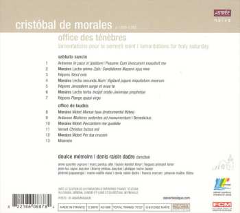 CD Cristóbal de Morales: Office Des Ténèbres DIGI