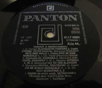 LP Moravanka: Vánoce S Moravankou - Fanfáry / Intrády / Koledy (Christmas With Moravanka - Fanfares / Intradas / Carols)