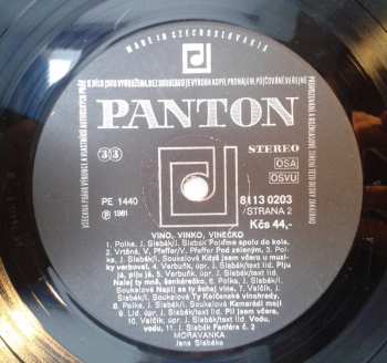 LP Moravanka: Víno, Vínko, Vínečko