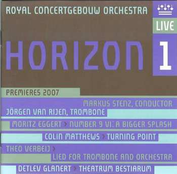 Album Moritz Eggert: Horizon 1