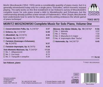 CD Moritz Moszkowski: Complete Music For Solo Piano, Volume One 178570