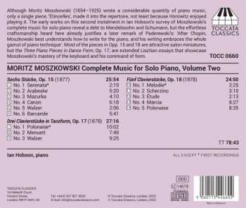 CD Moritz Moszkowski: Complete Music For Solo Piano, Volume Two 482540