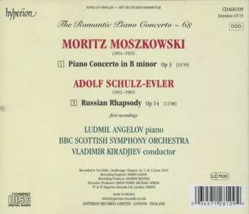 CD Moritz Moszkowski: Piano Concerto In B Minor, Op 3 (First Recording) / Russian Rhapsody (First Recording) 332695