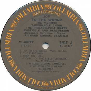 LP Mormon Tabernacle Choir: Joy To The World 106618