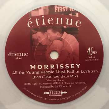 SP Morrissey: All The Young People Must Fall In Love LTD | CLR 48349