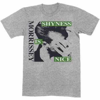 Merch Morrissey: Tričko Shyness Is Nice  XXL