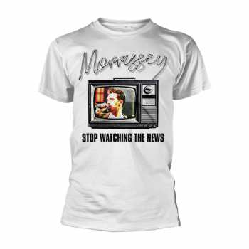 Merch Morrissey: Tričko Stop Watching The News M
