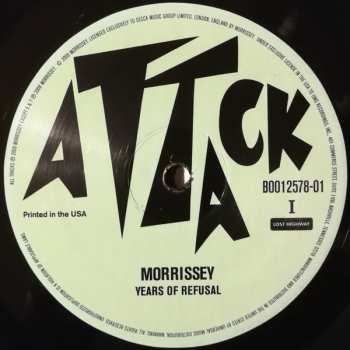 LP Morrissey: Years Of Refusal 350712