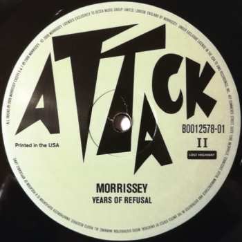 LP Morrissey: Years Of Refusal 350712