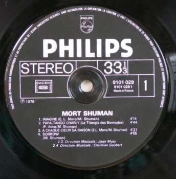 LP Mort Shuman: Imagine...