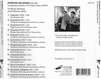 CD Morton Feldman: Composing By Numbers: The Graphic Scores 1950-67 116133