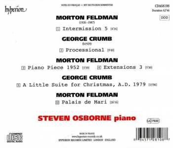 CD Morton Feldman: Palais De Mari / Intermission 5 / Piano Piece 1952 / Extensions 3 / Processional / A Little Suite For Christmas 294389
