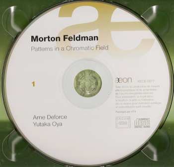 2CD Morton Feldman: Patterns In A Chromatic Field 321696