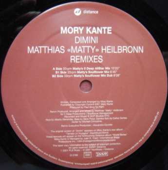 LP Mory Kanté: Dimini (Matthias 'Matty' Heilbronn Remixes) 273907
