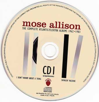 6CD Mose Allison: The Complete Atlantic/Elektra Albums 1962●1983 93263