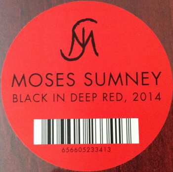LP Moses Sumney: Black In Deep Red, 2014 LTD | CLR 81998