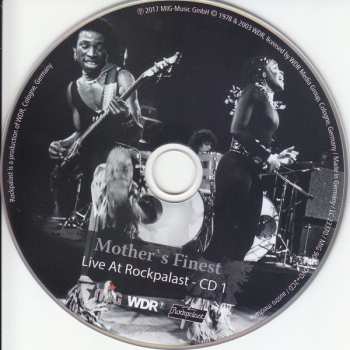 2CD/DVD Mother's Finest: Live At Rockpalast DIGI 97620
