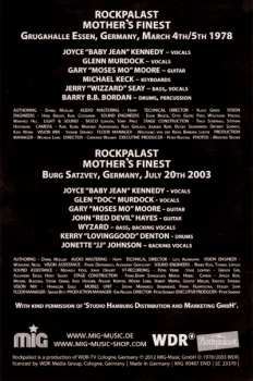 DVD Mother's Finest: Live At Rockpalast 1978 + 2003 254645