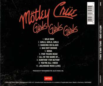 CD Mötley Crüe: Girls, Girls, Girls DIGI 425989