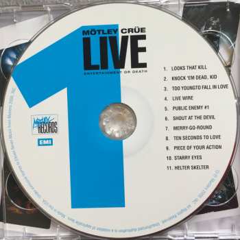 2CD Mötley Crüe: Live: Entertainment Or Death 396995